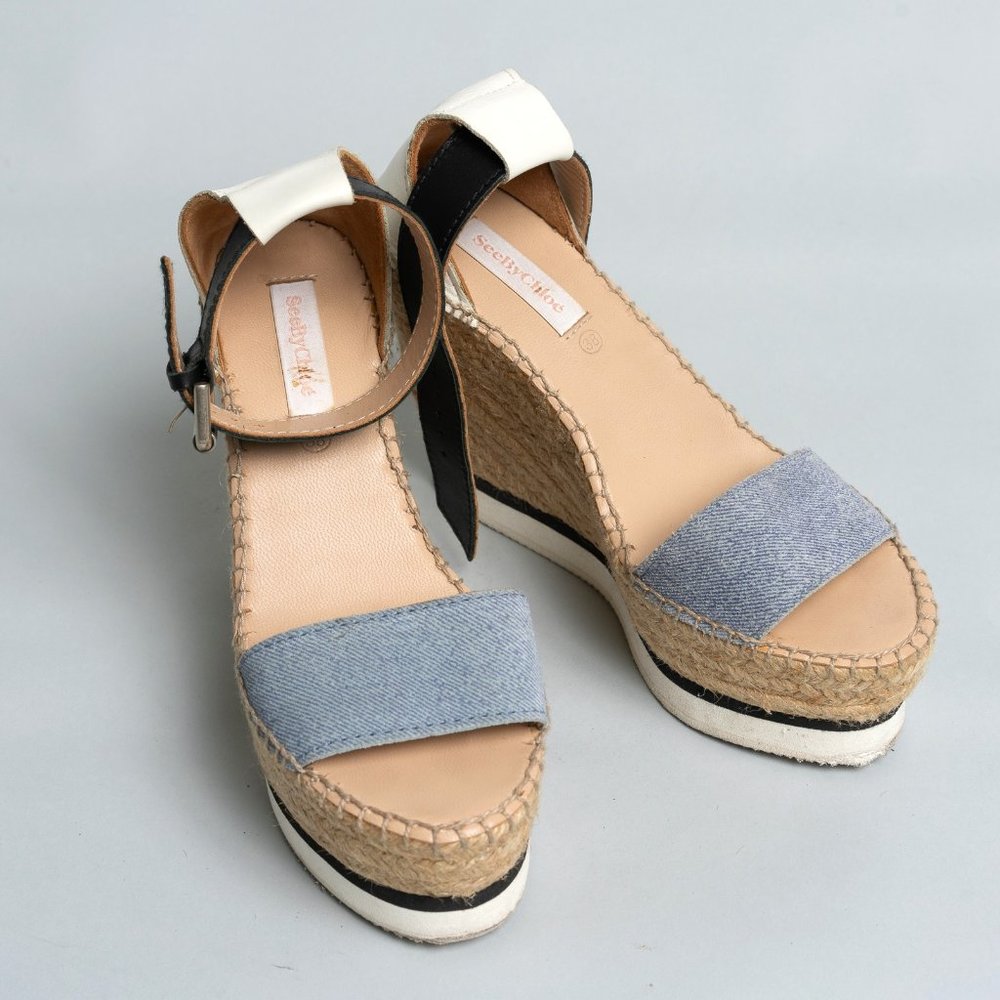 See by Chloe - Jeans Espadrille / Wedge Size 38
